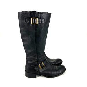 GH Bass & Co Bryanne Black Leather Boots